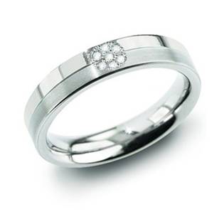 Dámský titanový prsten s diamanty 0129-05
