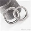 Snubní ocelový prsten damasteel (6)
