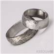 Snubní ocelové prsteny foto 2