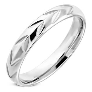 NSS3002 Pánský snubní prsten ocel