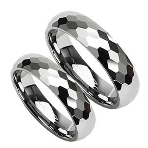 NWF1006 Wolframové snubní prsteny 6mm - pár