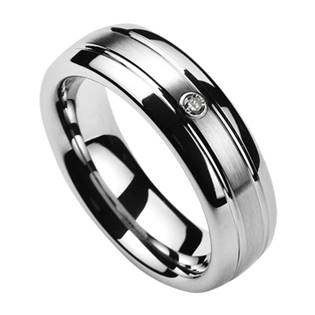 NWF1040 Dámský snubní prsten se zirkonem