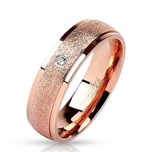 OPR0015 Dámský ocelový snubní prsten