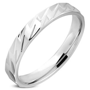 OPR0021 Dámský snubní prsten, šíře 4 mm