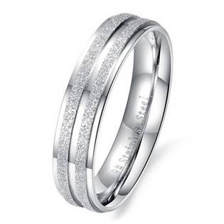 OPR0050 Pánský ocelový prsten, šíře 5 mm