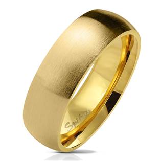 OPR0070 Dámský zlacený snubní prsten