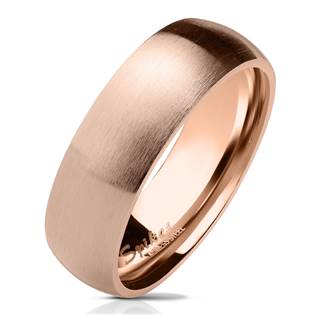 OPR0071 Pánský zlacený prsten matný