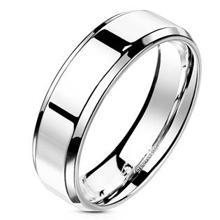 OPR1303 Dámský snubní prsten, šíře 6 mm