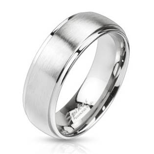 OPR1454 Pánský snubní prsten šíře 6 mm