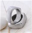 Snubní ocelový prsten damasteel (2)