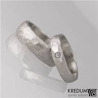 Pánský kovaný prsten Natura
