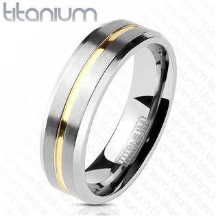 TT1043 Dámský snubní prsten titan